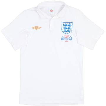 2009-10 England 'World Cup South Africa 2010' Home Shirt - 4/10 - (XS)
