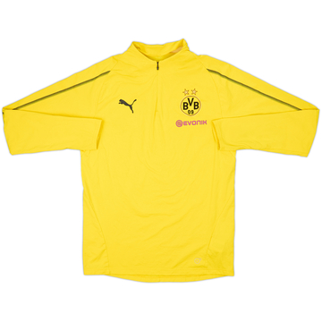 2017-18 Borussia Dortmund Puma 1/4 Zip Training Top - 8/10 - (M)