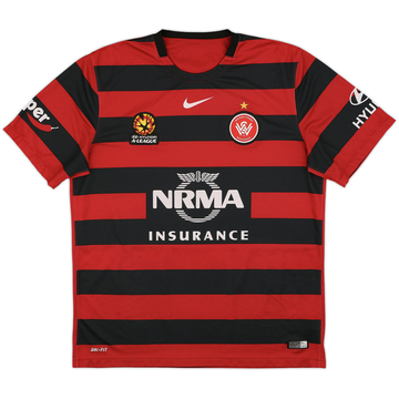 2015-16 Western Sydney Wanderers Home Shirt - 6/10 - (XL)
