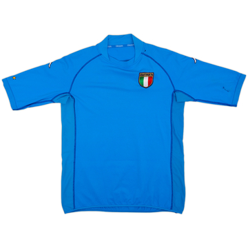 2002 Italy Home Shirt - 4/10 - (L)