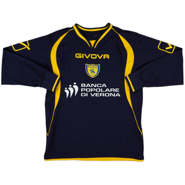 2009-10 Chievo Verona Givova Sweat Top - 8/10 - (XL.Boys)