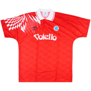1991-93 Napoli Third Shirt - 10/10 - (XL)