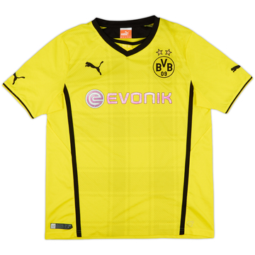 2013-14 Borussia Dortmund Home Shirt - 5/10 - (XL.Boys)