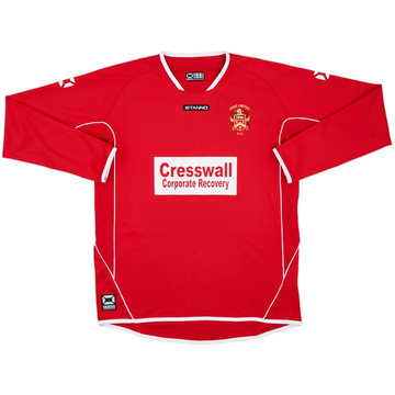 2007-08 Hyde United Home L/S Shirt - 8/10 - (M/L)