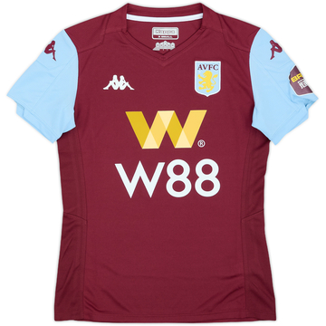 2019-20 Aston Villa Home Shirt - 9/10 - (Women's XS)