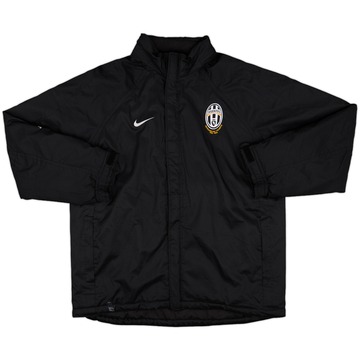 2006-07 Juventus Nike Hooded Padded Bench Coat - 8/10 - (L)