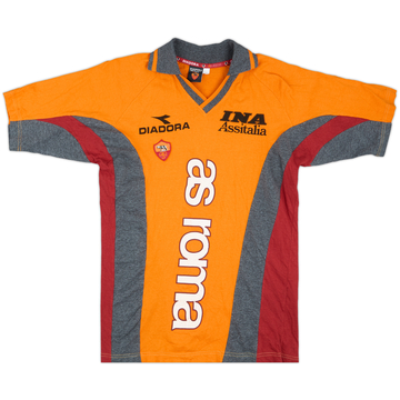 1998-00 Roma Diadora Training Shirt - 9/10 - (S)
