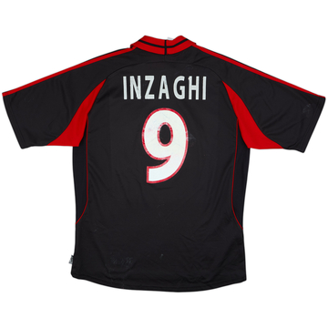 2000-01 AC Milan Third Shirt Inzaghi #9 - 5/10 - (XL)