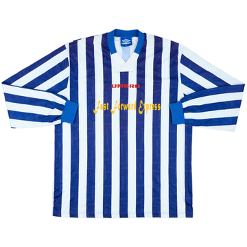 19990s Umbro Template L/S Shirt #7 - 8/10 - (XL)