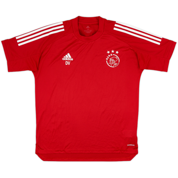 2019-20 Ajax Staff Issue adidas Training Shirt DV - 9/10 - (M)