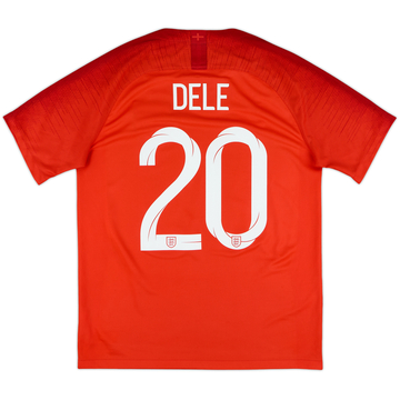 2018-19 England Away Shirt Dele #20 - 10/10 - (M)