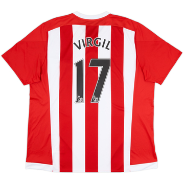 2015-16 Southampton Home Shirt Virgil #17 - 10/10 - (XXL)