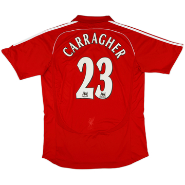 2006-08 Liverpool Home Shirt Carragher #23 - 8/10 - (L)