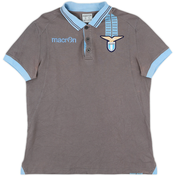 2013-14 Lazio Macron Polo Shirt - 6/10 - (M)