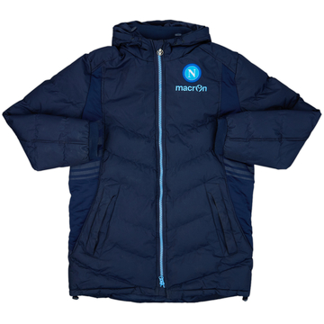 2012-13 Napoli Macron Padded Bench Coat - 8/10 - (XXL)