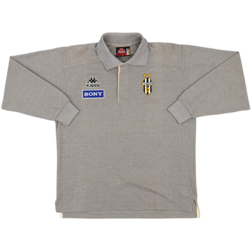 1998-99 Juventus Kappa Polo L/S Shirt - 8/10 - (S)