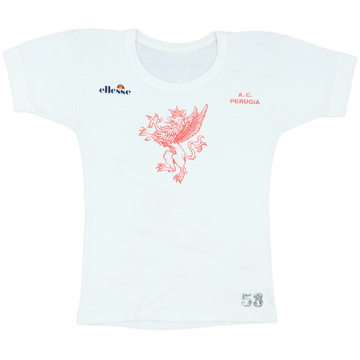1993-94 Perugia Ellesse Player Issue Training Tee #53 - 9/10 - (M)