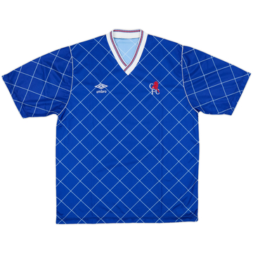 1987-89 Chelsea Home Shirt - 10/10 - (L)