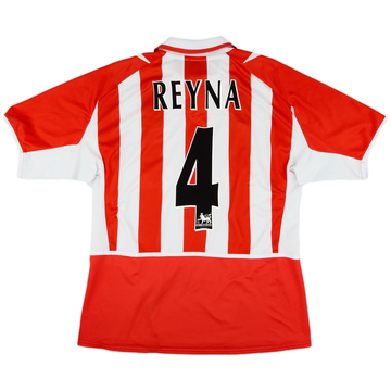 2002-04 Sunderland Home Shirt Reyna #4 - 8/10 - (L)