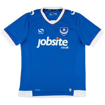 2016-17 Portsmouth Home Shirt - 8/10 - (L)