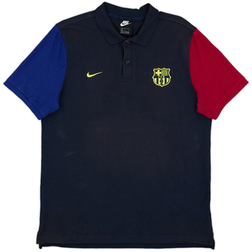 2020-21 Barcelona Nike Polo Shirt - 7/10 - (L)