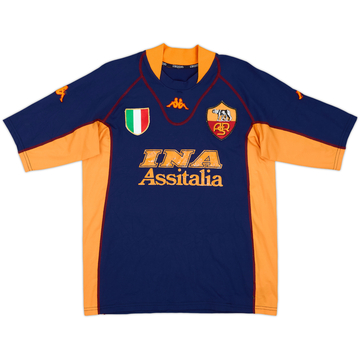 2001-02 Roma Third Shirt - 5/10 - (XL)