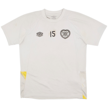 2018-19 Hearts Umbro Player Issue Training Shirt #15 - 6/10 - (S)