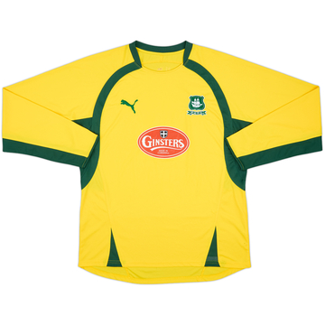 2007-08 Plymouth Away L/S Shirt - 7/10 - (XL)