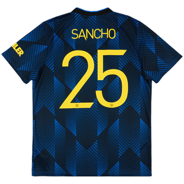 2021-22 Manchester United Third Shirt Sancho #25 - 10/10 - (L)
