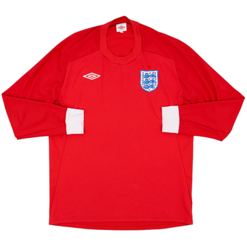 2010-11 England Away L/S Shirt - 8/10 - (L)