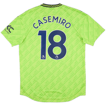 2022-23 Manchester United Authentic Third Shirt Casemiro #18 (M)