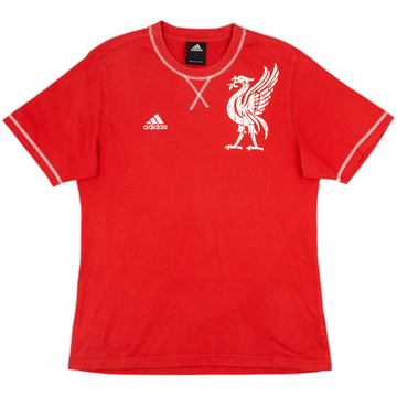 2007-08 Liverpool adidas Cotton Tee - 6/10 - (L)