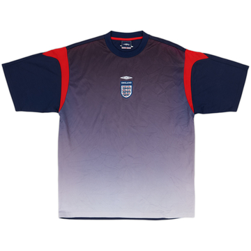 2003-04 England Umbro Training Shirt - 8/10 - (XL)
