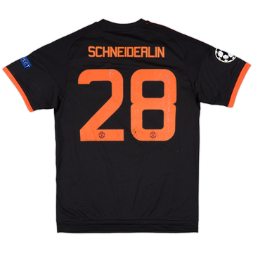 2015-16 Manchester United Third Shirt Schneiderlin #28 - 5/10 - (M)