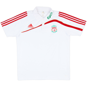 2009-10 Liverpool adidas Polo Shirt - 8/10 - (L)