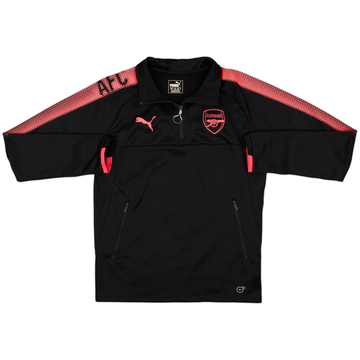 2017-18 Arsenal Puma 1/4 Zip Training Top - 8/10 - (S)