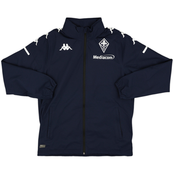 2020-21 Fiorentina Kappa Hooded Rain Jacket - 10/10 - (M)