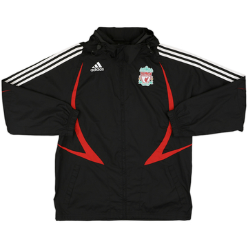 2007-08 Liverpool adidas Hooded Rain Jacket - 5/10 - (M)