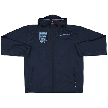 2007-09 England Umbro Hooded Track Jacket - 8/10 - (M)