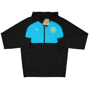 2024-25 Manchester City Puma Hooded Rain Jacket (M)