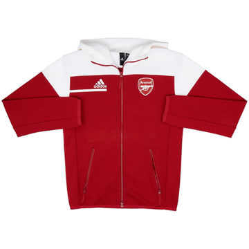 2020-21 Arsenal adidas Hooded Track Jacket - 10/10 - (S)