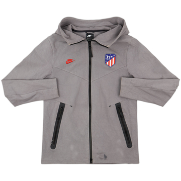 2019-20 Atletico Madrid Nike Hooded Track Jacket - 7/10 - (S)
