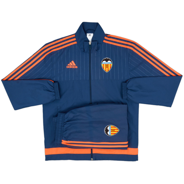 2011-12 Valencia adidas Tracksuit - 8/10 - (S)
