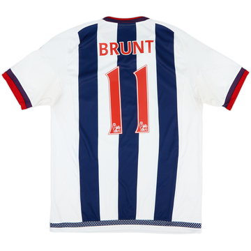 2015-16 West Brom Home Shirt Brunt #11 - 6/10 - (M)
