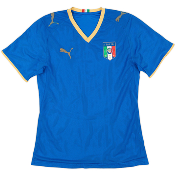 2007-08 Italy Home Shirt - 9/10 - (L.Boys)