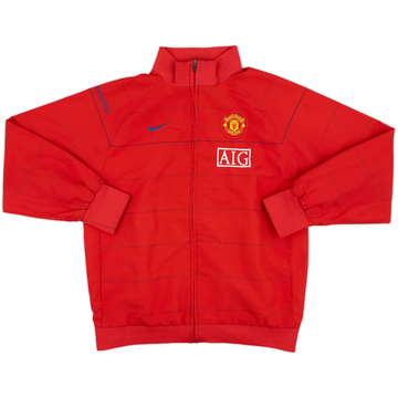 2008-09 Manchester United Nike Track Jacket - 8/10 - (XL.Boys)