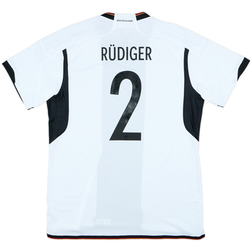 2022-23 Germany Home Shirt Rudiger #2 (XL)