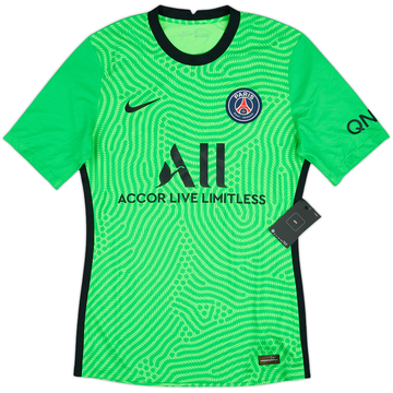 2020-21 Paris Saint-Germain Authentic GK S/S Shirt (M)