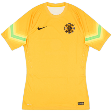 2014-15 Kaizer Chiefs Player Issue GK S/S Shirt - 3/10 - (M)