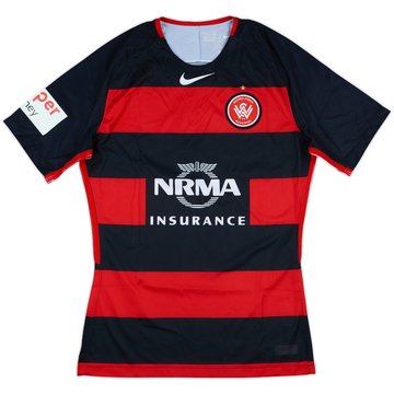 2017-18 Western Sydney Wanderers Player Issue Home Shirt - 7/10 - (M)